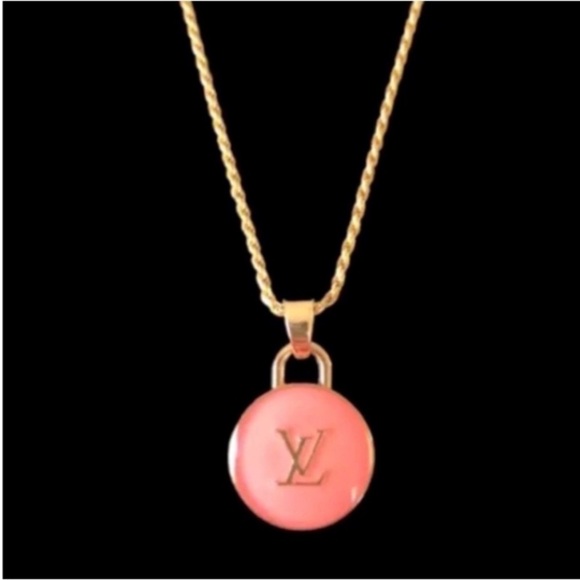Authentic Louis Vuitton Pink Necklace